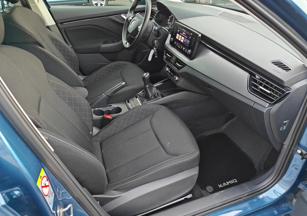Skoda Kamiq cena 81900 przebieg: 35789, rok produkcji 2020 z Namysłów małe 137